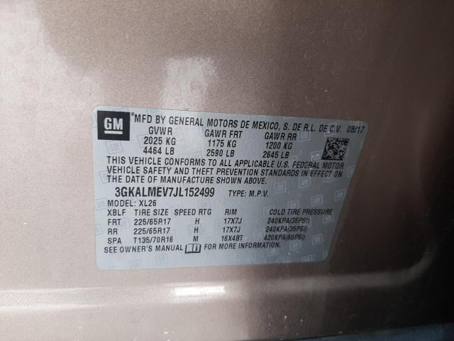 2018 GMC TERRAIN SL - 3GKALMEV7JL152499