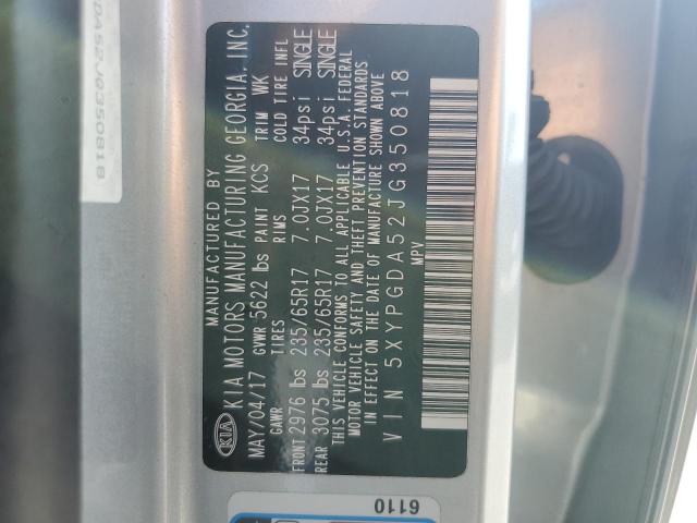2018 KIA SORENTO LX - 5XYPGDA52JG350818