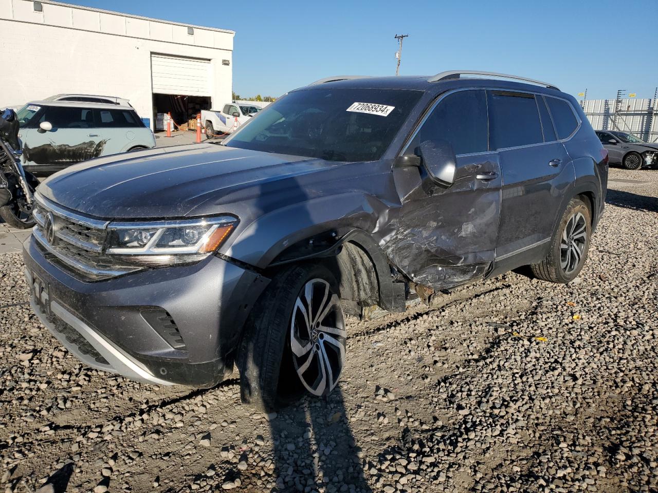 Lot #2928912492 2021 VOLKSWAGEN ATLAS SEL