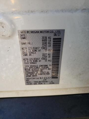 2017 NISSAN ROGUE S - 5N1AT2MT1HC873127
