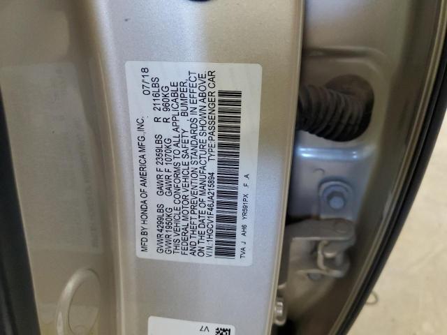 2018 HONDA ACCORD EX - 1HGCV1F46JA215894