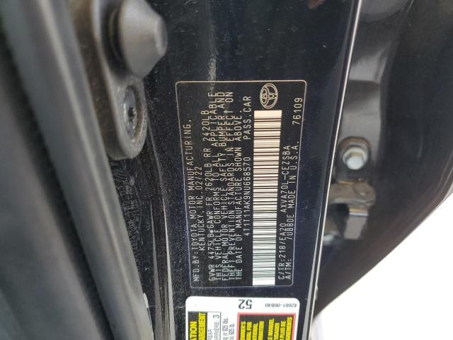 VIN 4T1T11AK9NU668570 2022 Toyota Camry, SE no.12