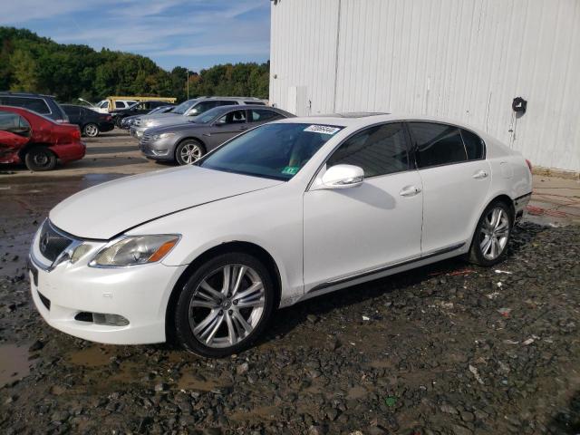 LEXUS GS 450H 2009 white  hybrid engine JTHBC96S195019040 photo #1