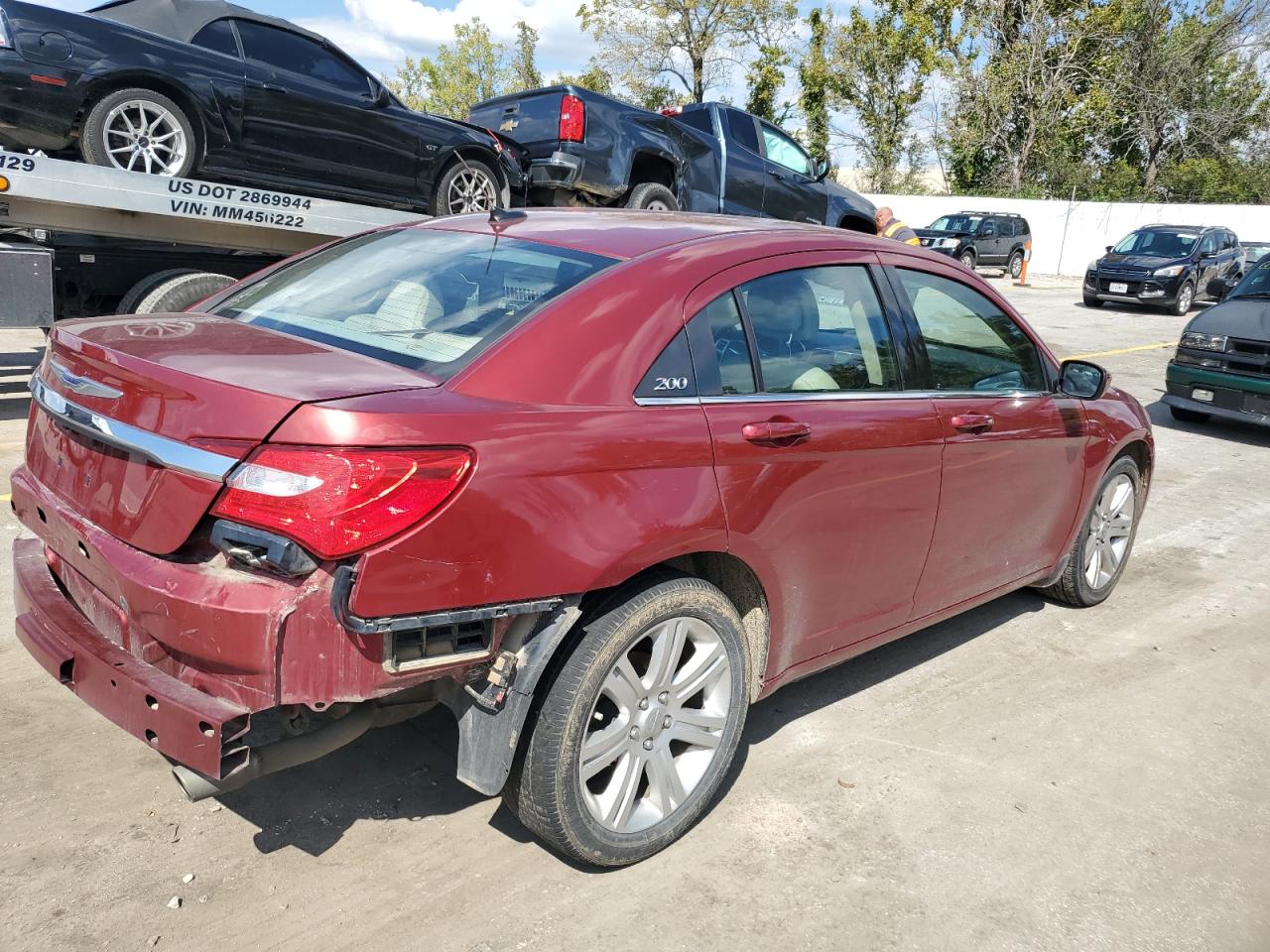 Lot #2977124219 2012 CHRYSLER 200 TOURIN