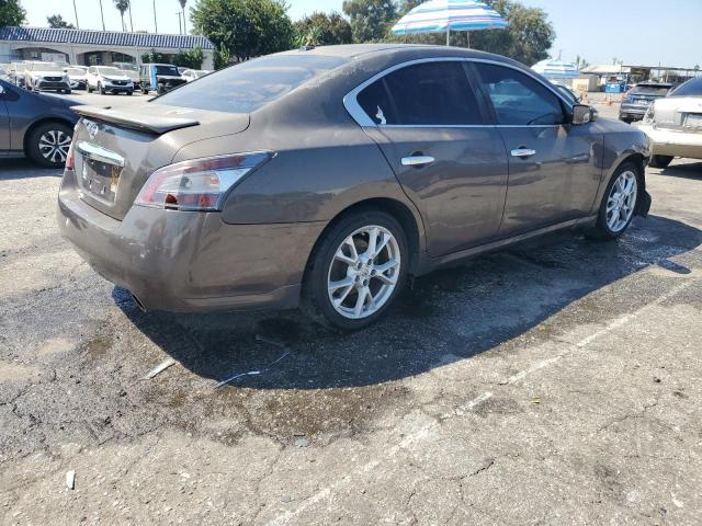 NISSAN MAXIMA S 2014 gray sedan 4d gas 1N4AA5AP6EC471575 photo #4