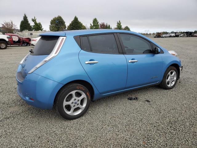 NISSAN LEAF S 2013 blue hatchbac electric 1N4AZ0CP0DC412075 photo #4