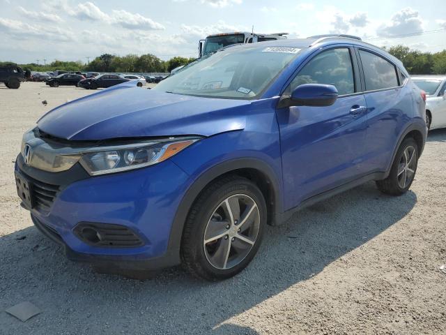 HONDA HR-V EX 2021 blue  gas 3CZRU6H57MM742181 photo #1