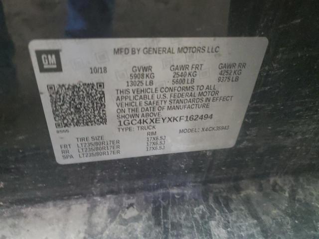 2019 CHEVROLET 3500 - 1GC4KXEYXKF162494