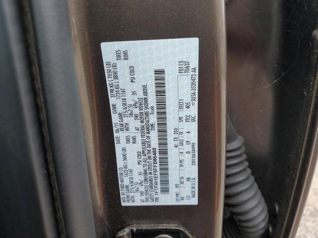 2015 FORD F150 SUPER - 1FTFW1EF5FFB86488