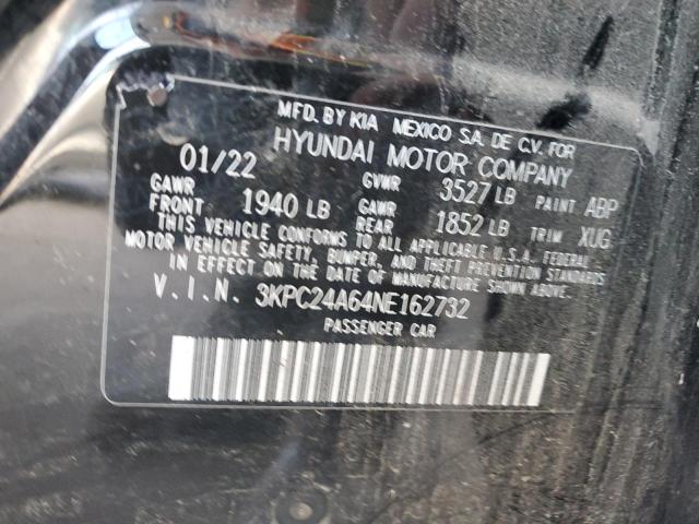 2022 HYUNDAI ACCENT SE - 3KPC24A64NE162732