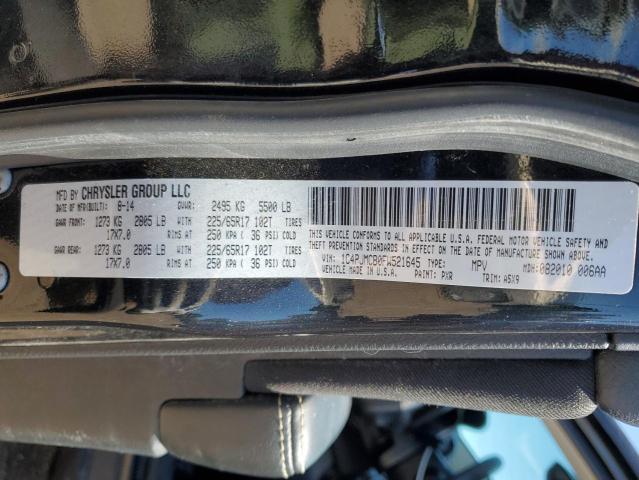 2015 JEEP CHEROKEE L - 1C4PJMCB0FW521645
