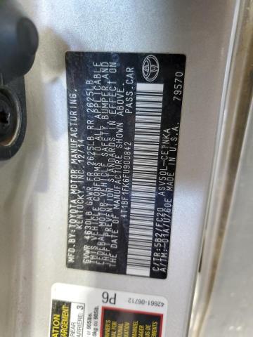 2015 TOYOTA CAMRY LE - 4T1BF1FK6FU900842