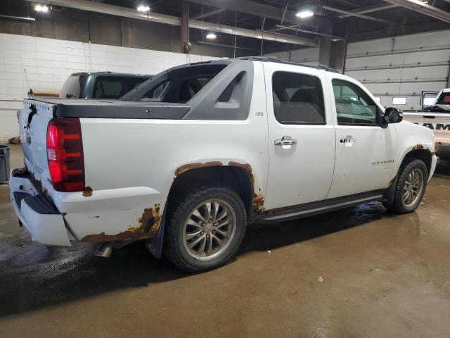 CHEVROLET AVALANCHE 2008 white sport pi flexible fuel 3GNFK12328G165838 photo #4