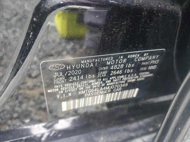 2021 GENESIS G70 KMTG64LA4MU070349