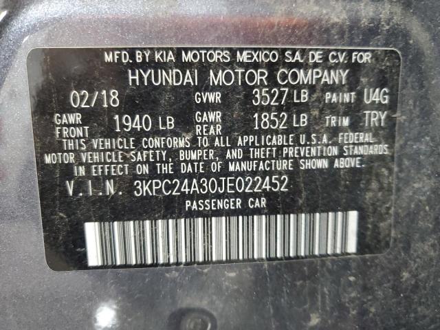 2018 HYUNDAI ACCENT SE - 3KPC24A30JE022452