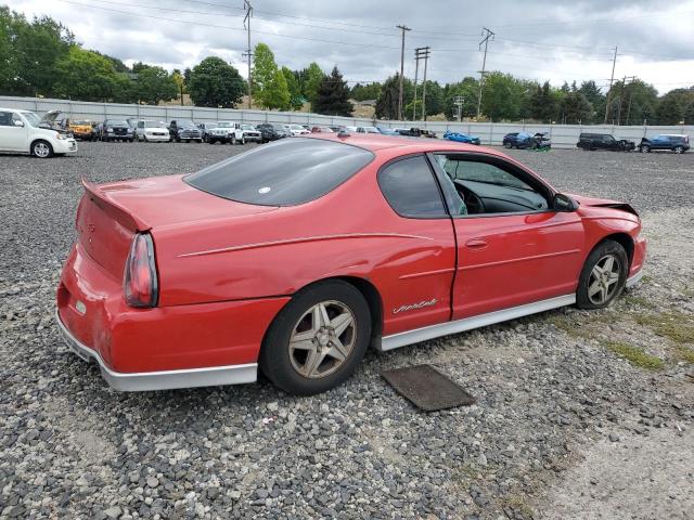 CHEVROLET MONTE CARL 2003 red  gas 2G1WX15KX39409423 photo #4