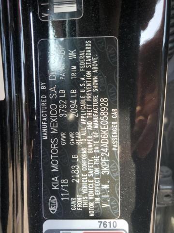 2019 KIA FORTE FE - 3KPF24AD6KE058928