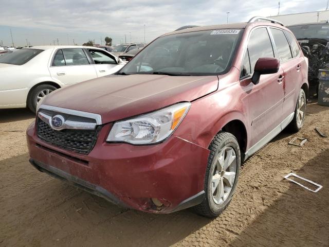 SUBARU FORESTER 2 2015 red 4dr spor gas JF2SJADC1FG521083 photo #1