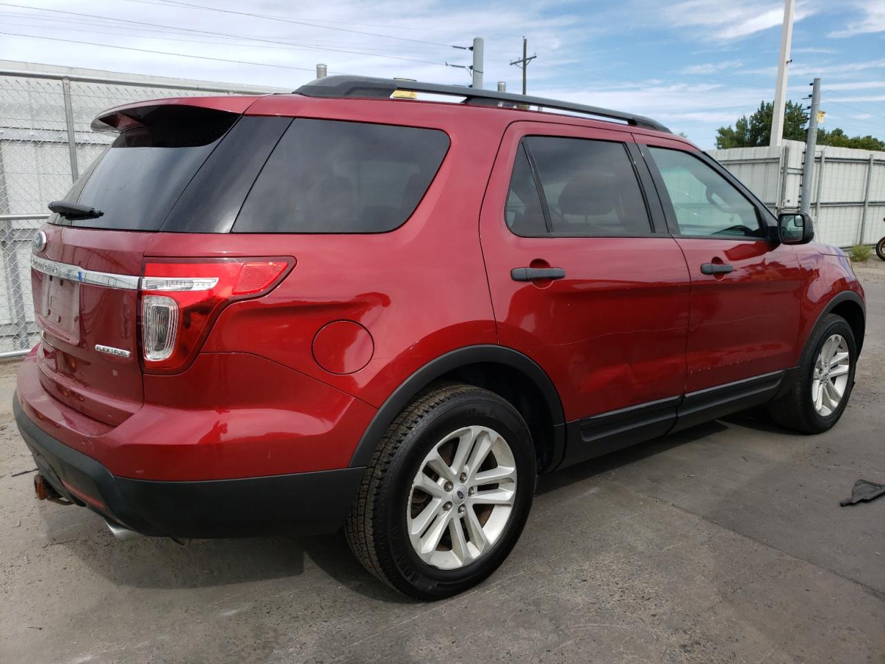 FORD EXPLORER 2014 red 4dr spor gas 1FM5K7B85EGA32349 photo #4