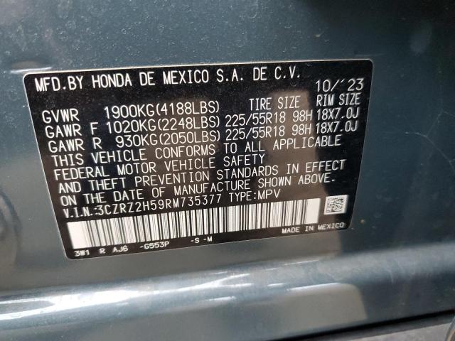 2024 HONDA HR-V SPORT - 3CZRZ2H59RM735377