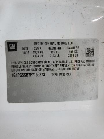 2015 CHEVROLET CRUZE LTZ - 1G1PG5SB7F7156373