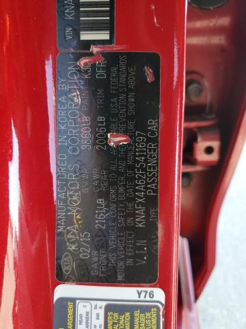 2015 KIA FORTE LX - KNAFX4A62F5411697