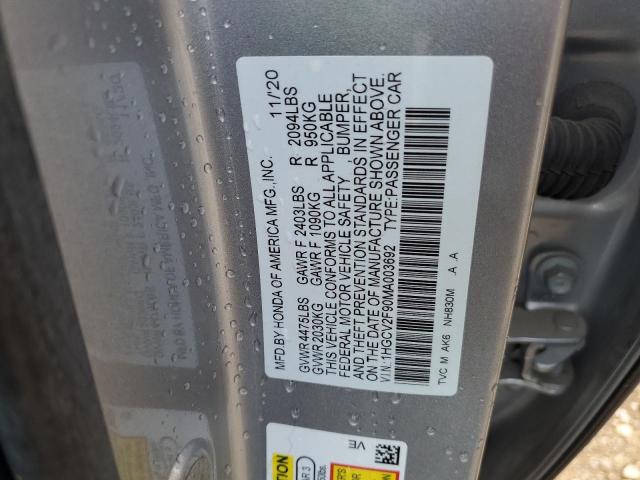 2021 HONDA ACCORD TOU - 1HGCV2F90MA003692