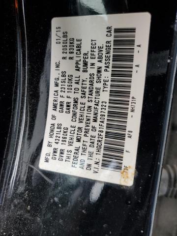 2015 HONDA ACCORD EXL - 1HGCR2F81FA097323