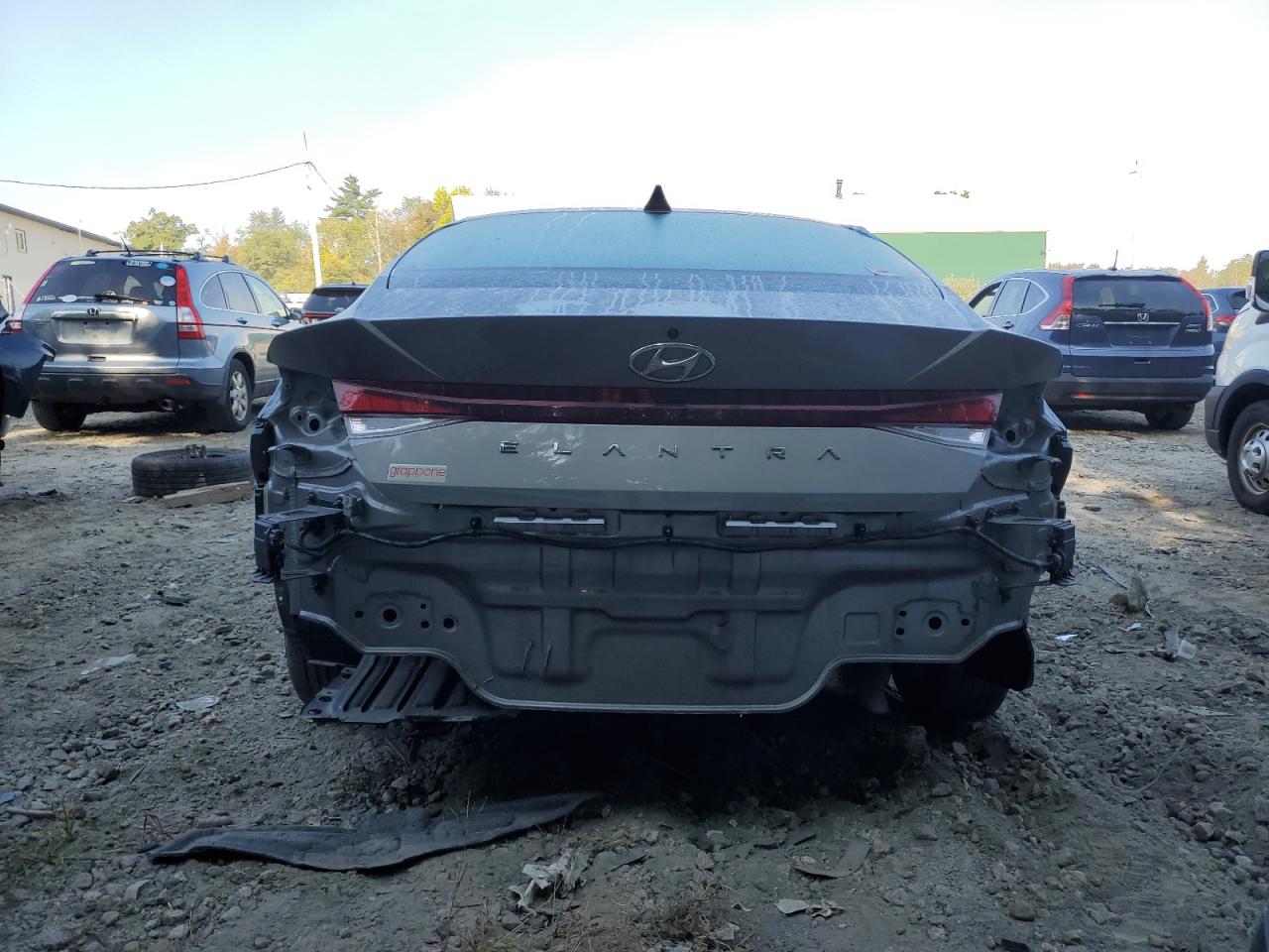 Lot #2876830534 2021 HYUNDAI ELANTRA SE