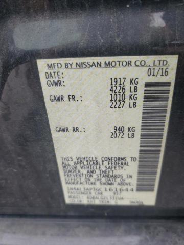 2016 NISSAN ALTIMA 2.5 - 1N4AL3AP3GC161644