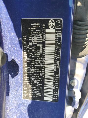 2016 TOYOTA COROLLA L - 5YFBURHE4GP524463