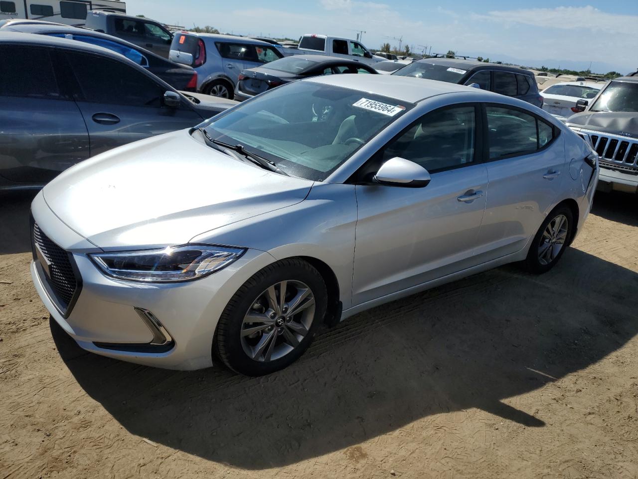 Lot #2926474307 2017 HYUNDAI ELANTRA SE