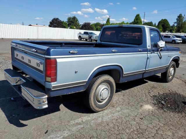 FORD F250 1981 blue  gas 1FTHF25E1BRA38305 photo #4