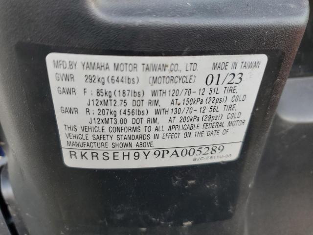 2023 YAMAHA YW125 RKRSEH9Y9PA005289