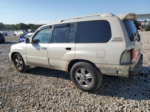 LEXUS LX 470 2006 white 4dr spor gas JTJHT00W564004073 photo #3