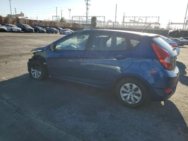 HYUNDAI ACCENT GS 2015 blue  gas KMHCT5AE3FU222699 photo #3