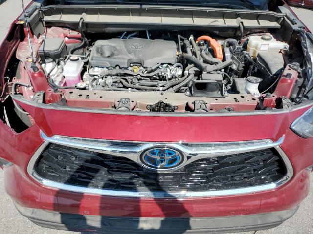 VIN 5TDXBRCH7NS540447 2022 Toyota Highlander, Hybri... no.12