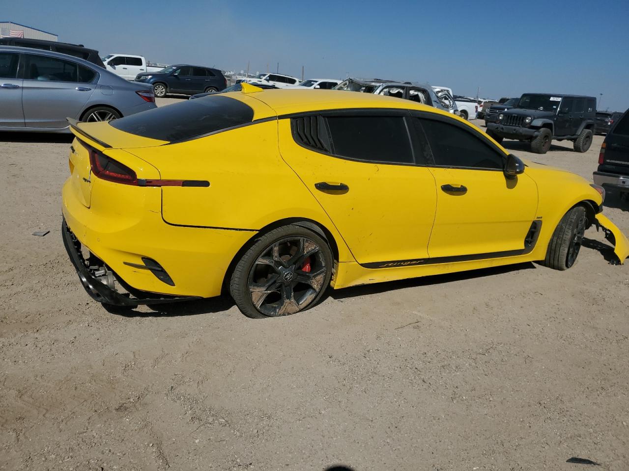 Lot #3028569925 2018 KIA STINGER GT