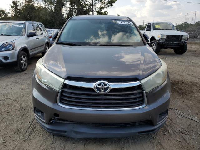 VIN 5TDZKRFH5GS136697 2016 Toyota Highlander, LE no.5