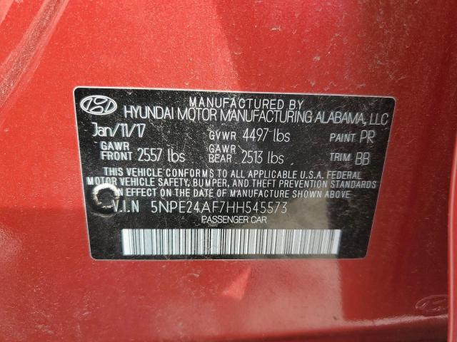2017 HYUNDAI SONATA SE - 5NPE24AF7HH545573