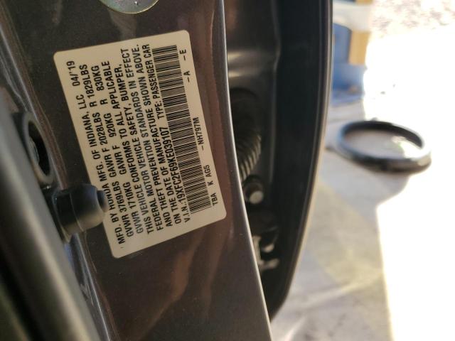 2019 HONDA CIVIC LX - 19XFC2F69KE039107