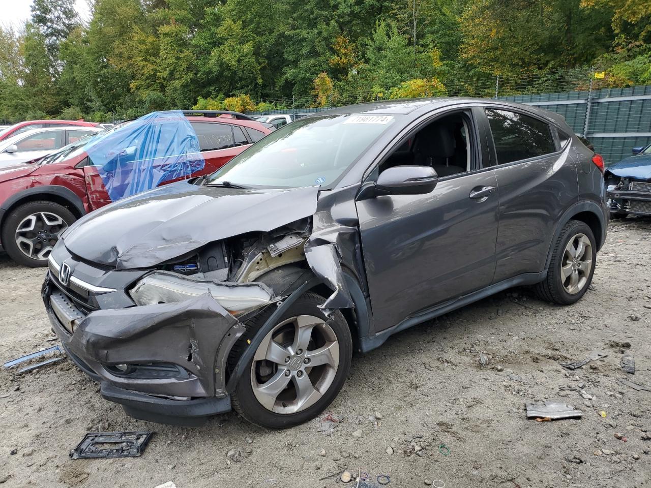 Lot #2895627433 2016 HONDA HR-V EX