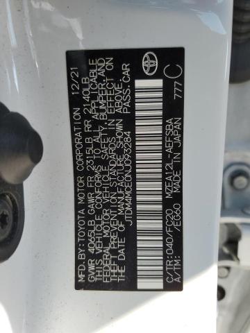 2022 TOYOTA COROLLA SE - JTDM4MCE0NJ093284