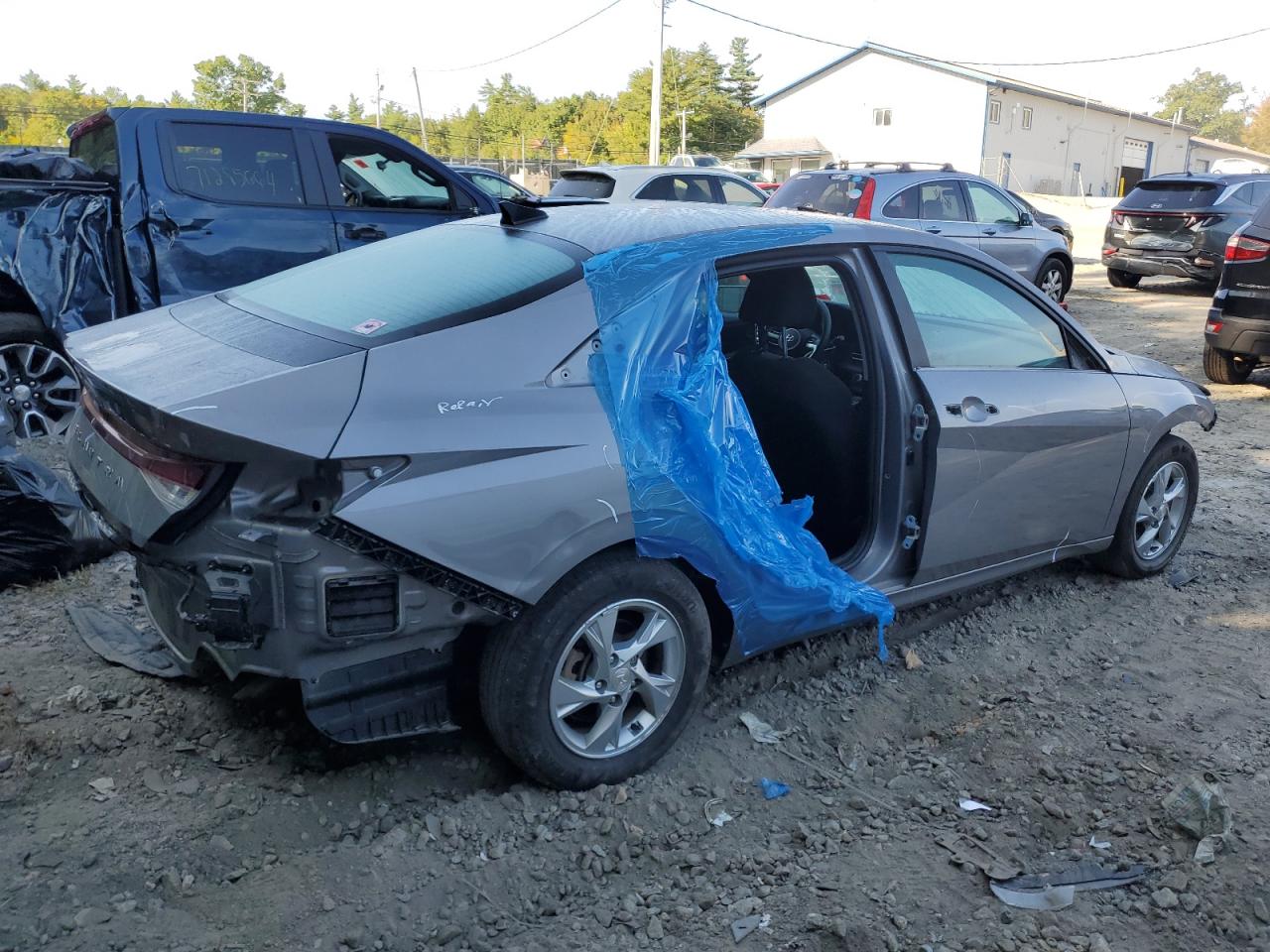 Lot #2876830534 2021 HYUNDAI ELANTRA SE