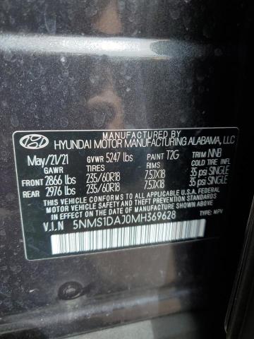 2021 HYUNDAI SANTA FE S - 5NMS1DAJ0MH369628