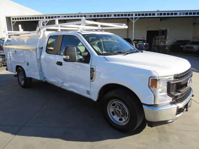 FORD F350 SUPER 2022 white  gas 1FD8X3E61NEC48101 photo #1