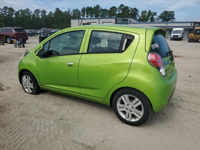 CHEVROLET SPARK LS 2015 green hatchbac gas KL8CA6S9XFC807408 photo #3