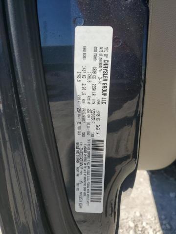 VIN 2C4RDGCG4ER347437 2014 Dodge Grand Caravan, Sxt no.14