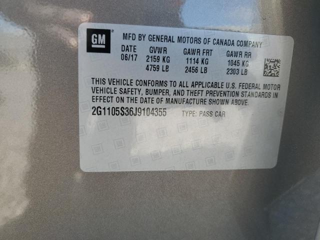 2018 CHEVROLET IMPALA LT - 2G1105S36J9104355