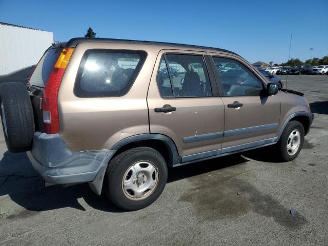 HONDA CR-V LX 2002 gold  gas JHLRD68412C014905 photo #4